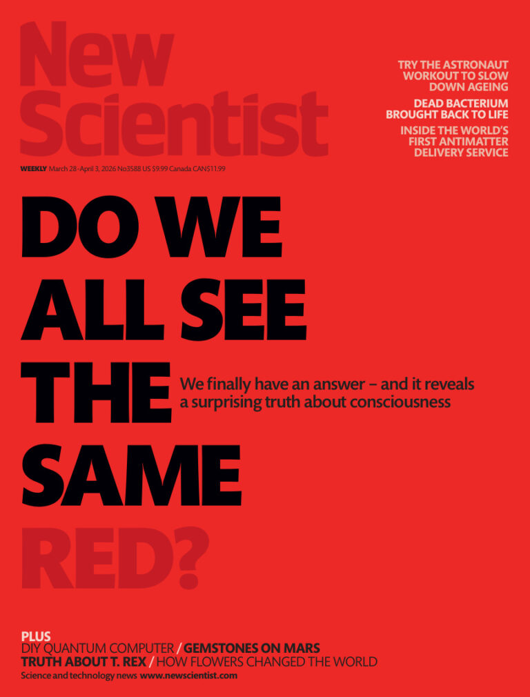 New Scientist US No3588 March 28April 03 2026 New Scientist US Kitap Kapağı