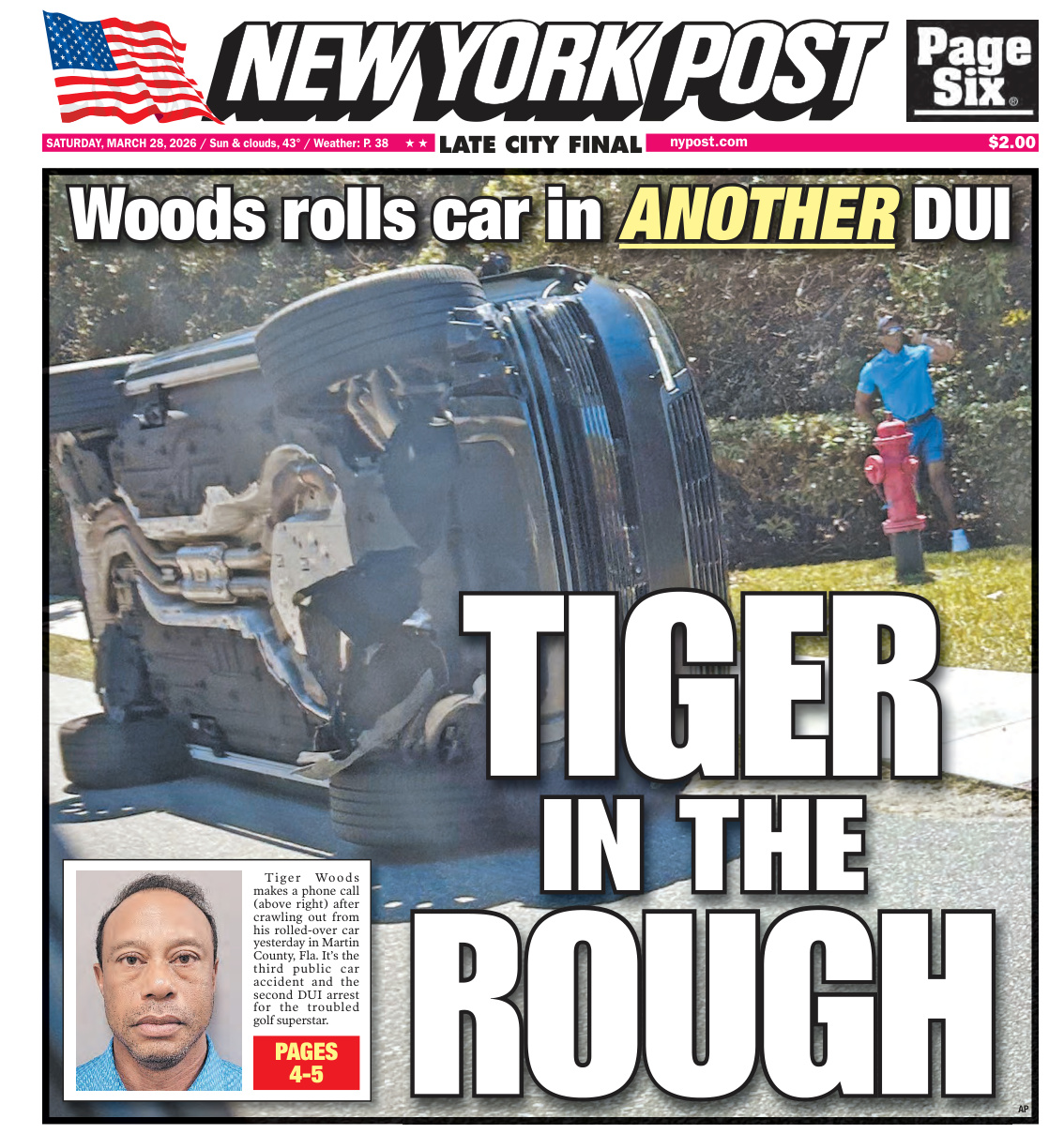 New York Post 28 March 2026 New York Post Kitap Kapağı