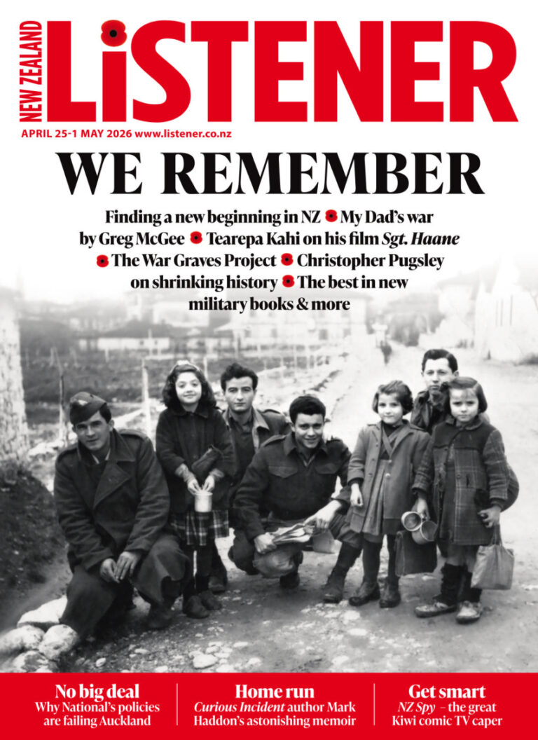 New Zealand Listener 25 April1 May 2026 New Zealand Listener Kitap Kapağı