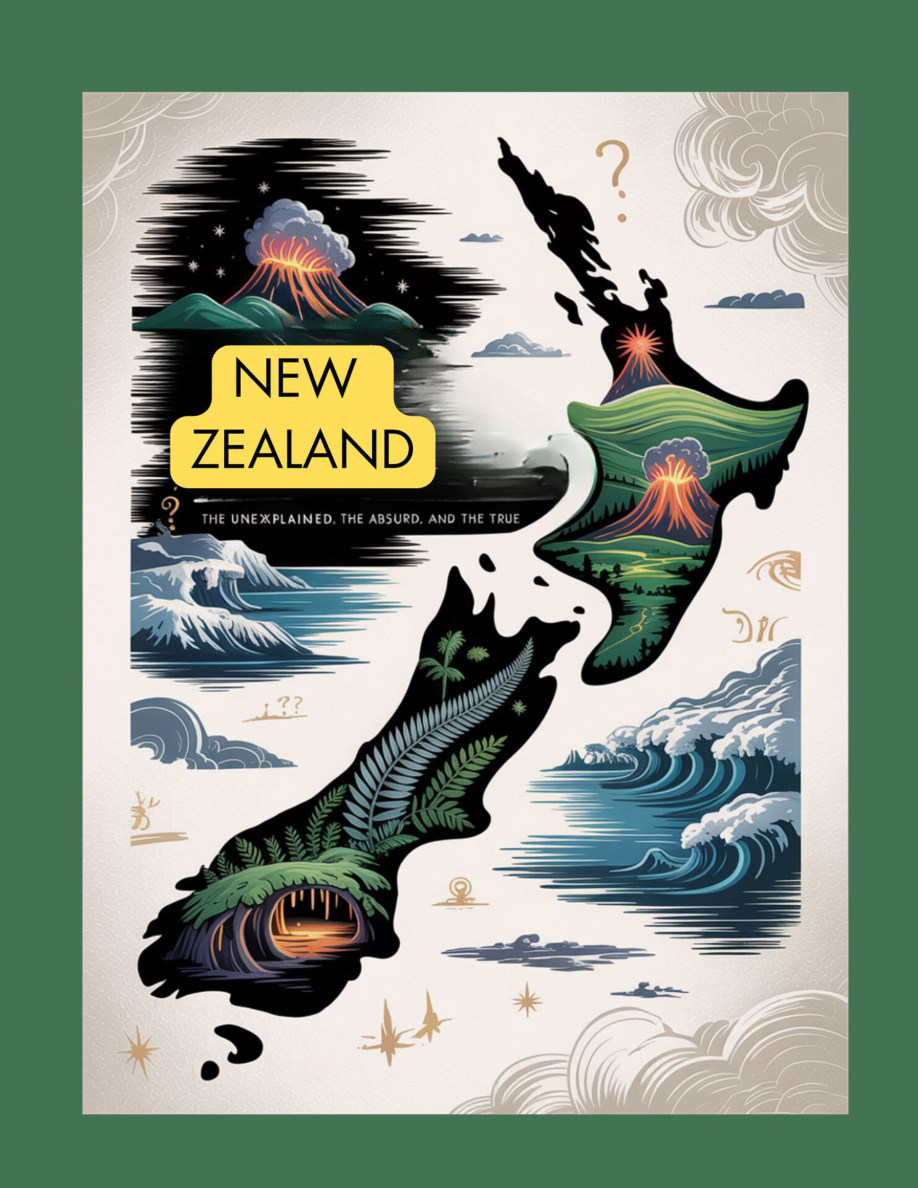 New Zealand The Unexplored Horsecreek Digital Kitap Kapağı