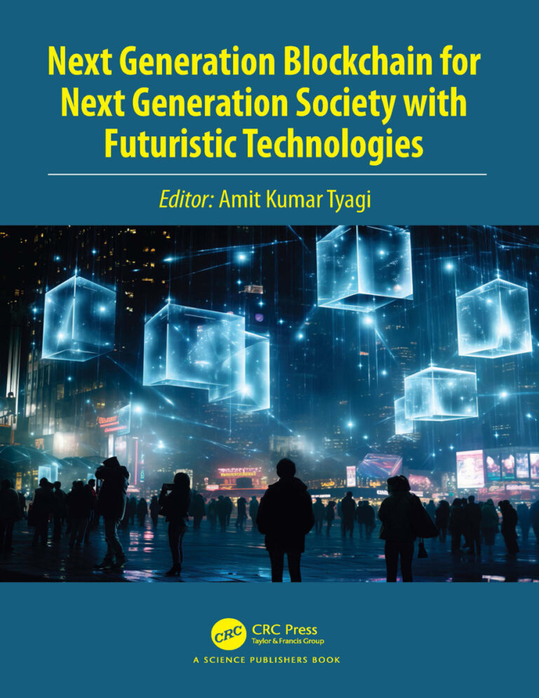 Next Generation Blockchain for Next Amit Kumar Tyagi Kitap Kapağı