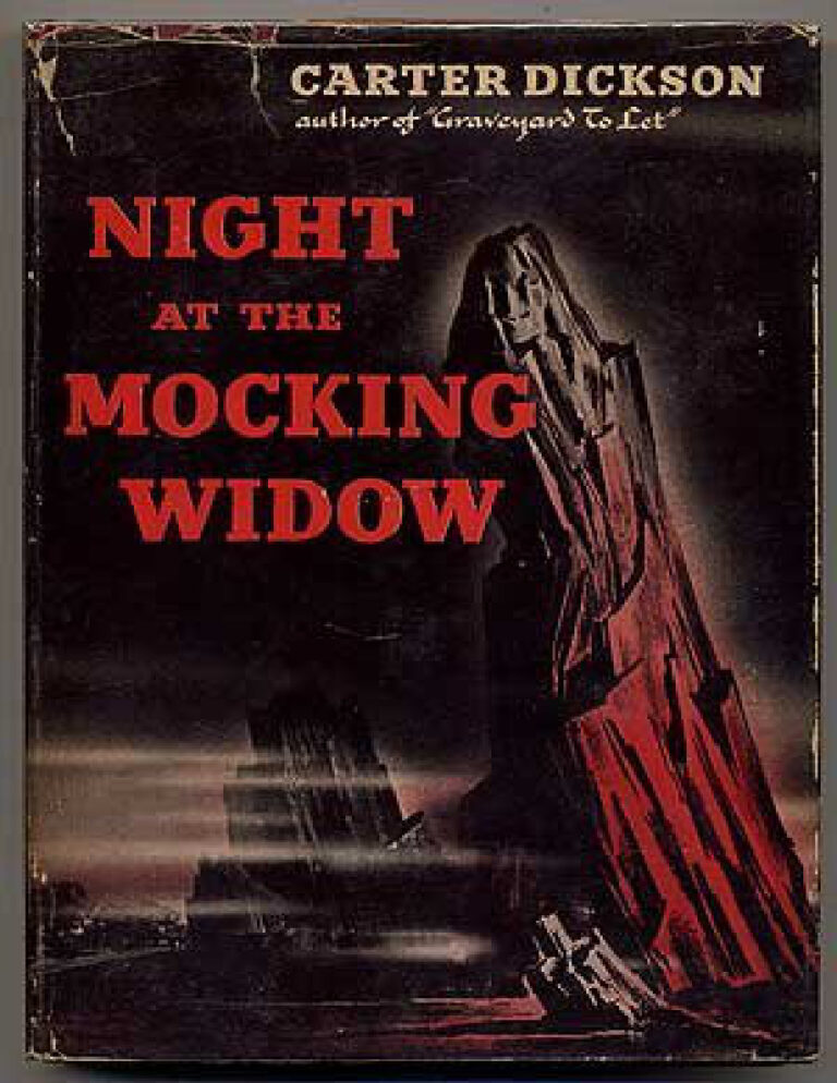 Night At The Mocking Widow Carter Dickson Kitap Kapağı
