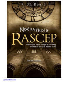 Nocna skola Rascep Serbian Edition CJDaugherty Kitap Kapağı