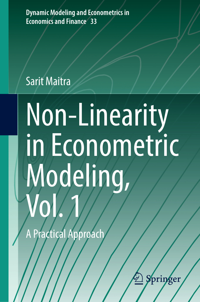Non Linearity in Econometric Modeling Vol 1 Sarit Maitra Kitap Kapağı