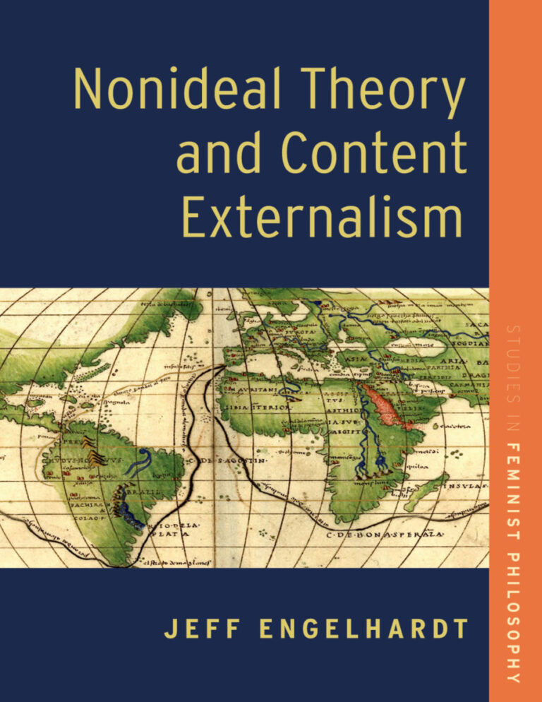 Nonideal Theory and Content Externalism Jeff Engelhardt Kitap Kapağı