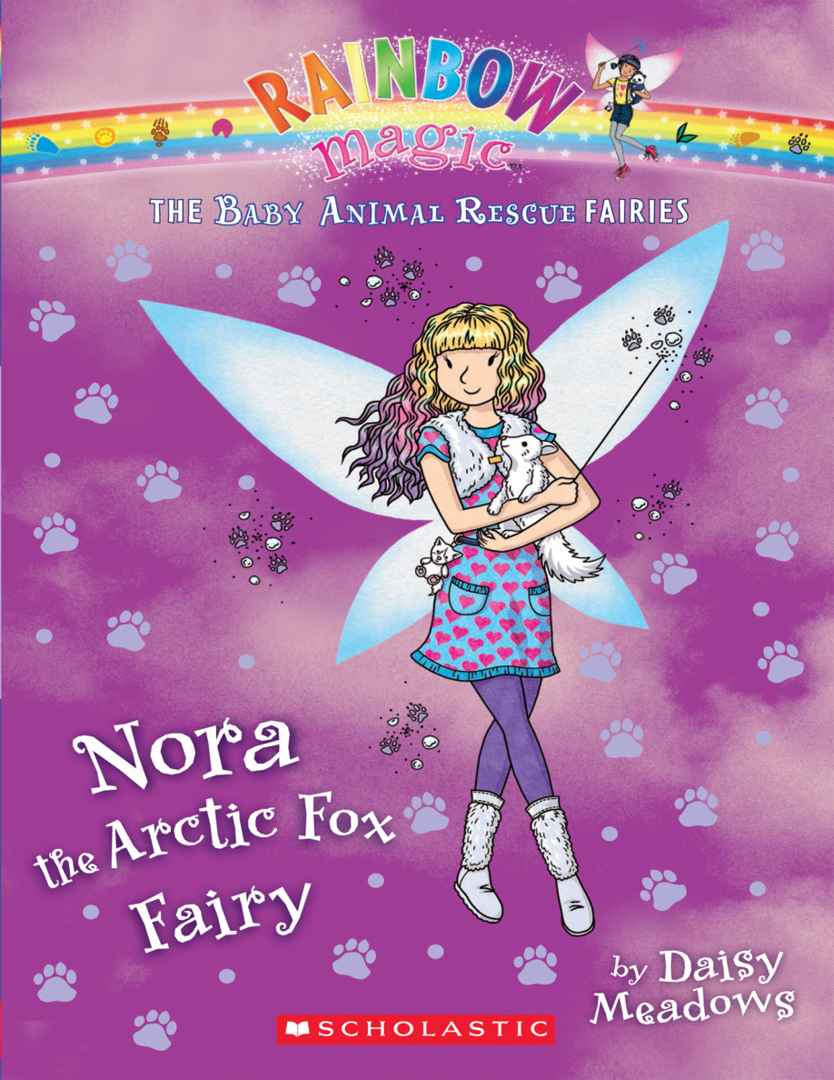 Nora the Arctic Fox Fairy Daisy Meadows Kitap Kapağı