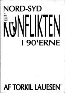 Nord Syd konflikten i 90erne Danish Edition Torkil Lauesen Kitap Kapağı