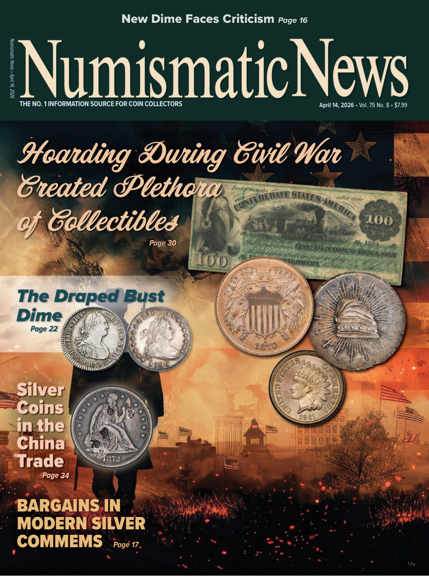 Numismatic News Vol 75 No 08 April 14 2026 Numismatic News Kitap Kapağı