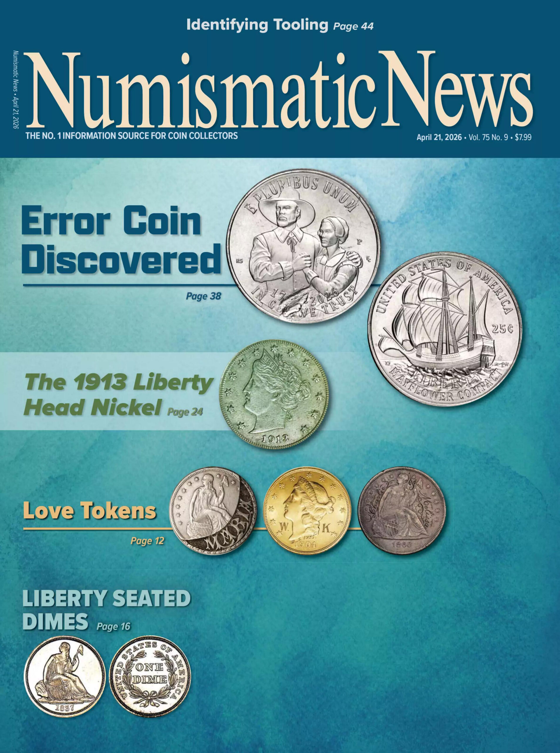Numismatic News Vol 75 No 09 April 21 2026 Numismatic News Kitap Kapağı