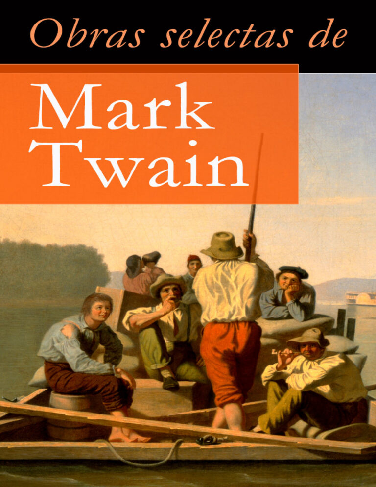 Obras selectas de Mark Twain Spanish Edition Mark Twain Kitap Kapağı