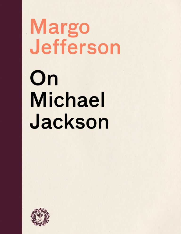 On Michael Jackson Margo Jefferson Kitap Kapağı