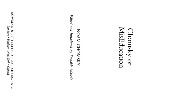 On Miseducation PDF Download
