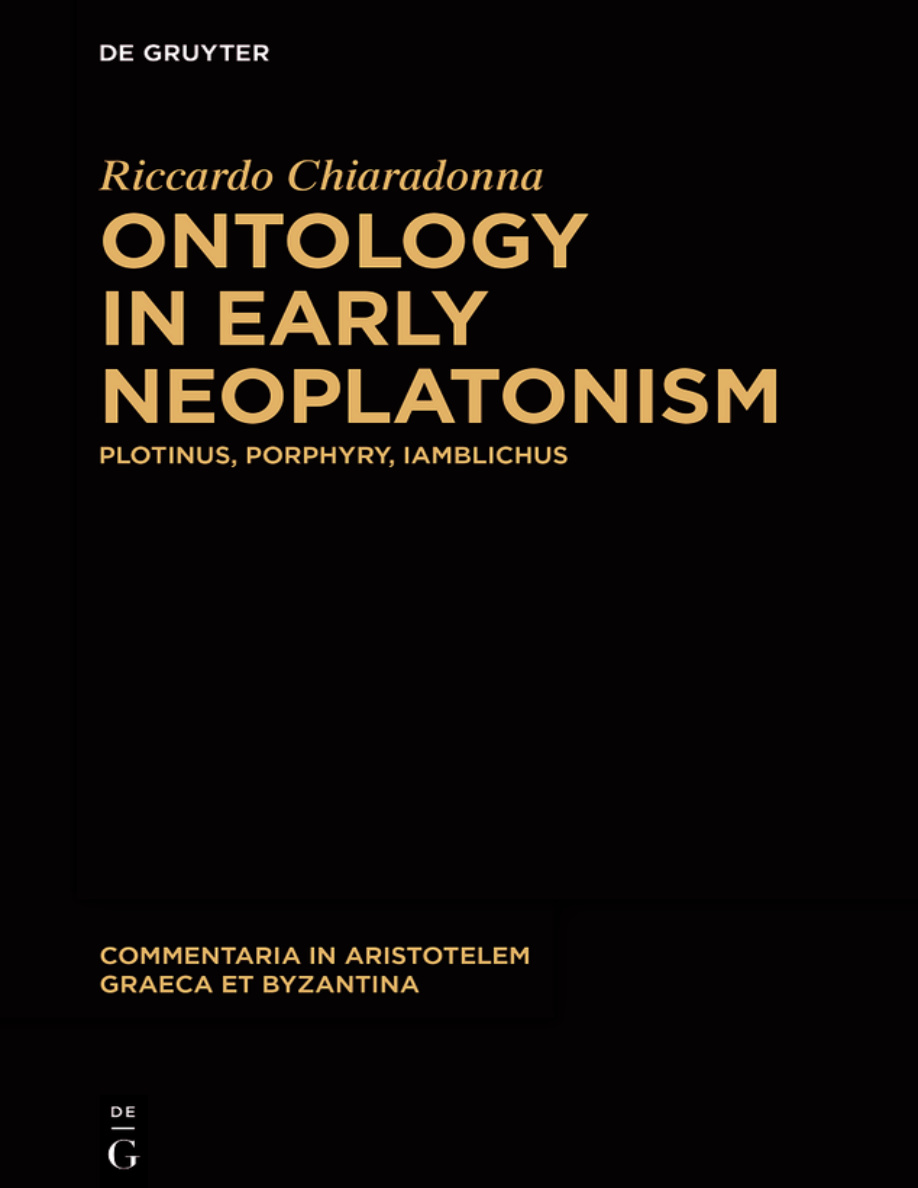 Ontology in Early Neoplatonism PDF Download