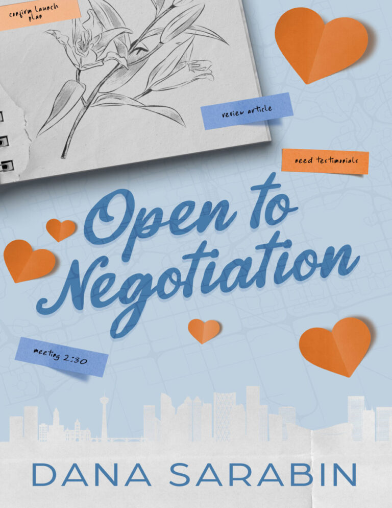Open to negotiation Dana sarabin Kitap Kapağı