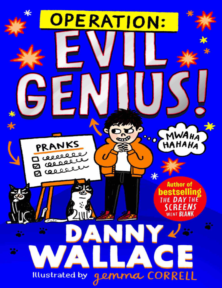 Operation Evil Genius Danny Wallace Kitap Kapağı