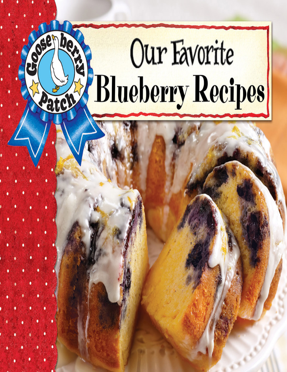 Our Favorite Blueberry Recipes PDF Download