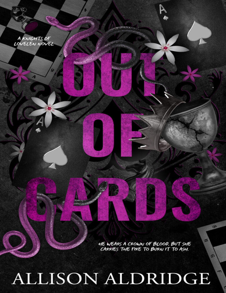Out Of Cards Allison Aldridge Kitap Kapağı
