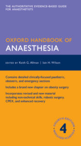 Oxford Handbook of Anaesthesia Keith Allman, Iain Wilson, Aidan Kitap Kapağı
