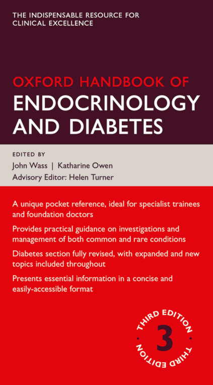 Oxford Handbook of Endocrinology and Diabetes John Wass, Katharine Kitap Kapağı