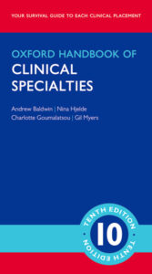 Oxford handbook of clinical specialities Andrew Baldwin, Nina Hjelde Kitap Kapağı