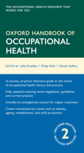 Oxford handbook of occupational health Julia Smedley Finlay Dick Kitap Kapağı