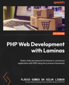 PHP Web Development with Laminas by Flávio Gomes da Silva Lisboa Kitap Kapağı
