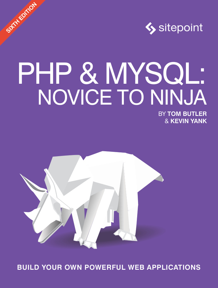 PHP and MySQL Novice to Ninja Get Kitap Kapağı