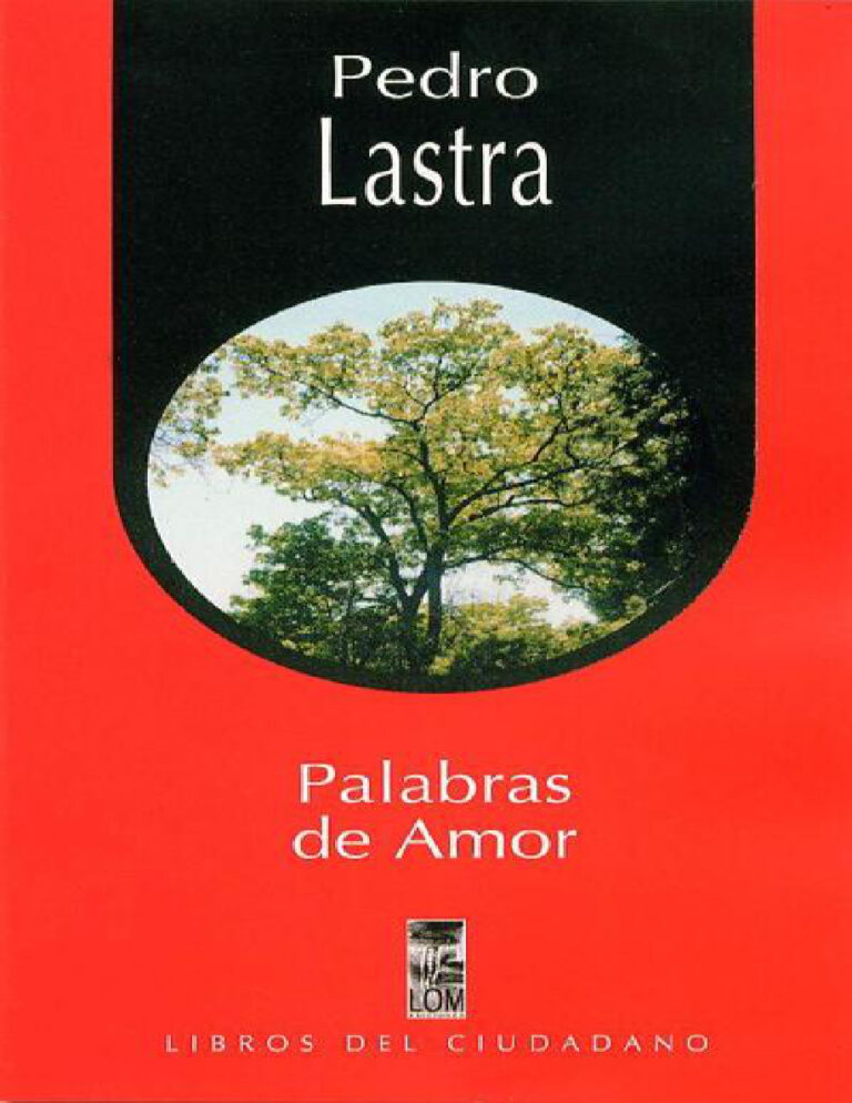 Palabras de amor Spanish Edition Pedro Lastra Kitap Kapağı