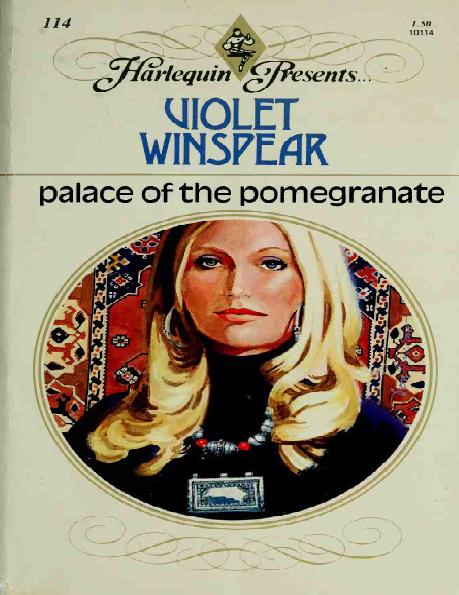 Palace of the pomegranate Violet winspear Kitap Kapağı