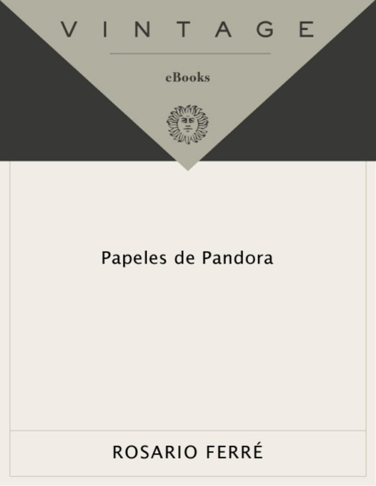 Papeles de Pandora Spanish Edition Rosario Ferre Kitap Kapağı