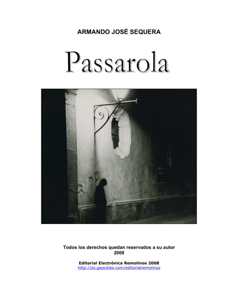 Passarola Spanish Edition Sequera Armando Jose Kitap Kapağı