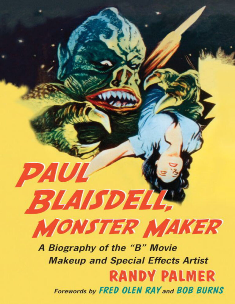 Paul Blaisdell Monster Maker Randy Palmer Kitap Kapağı