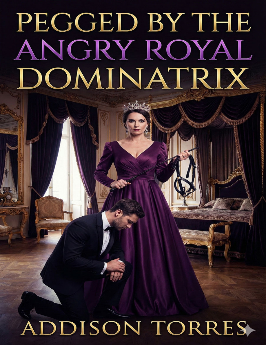 Pegged By The Angry Royal Dominatrix Addison Torres Kitap Kapağı