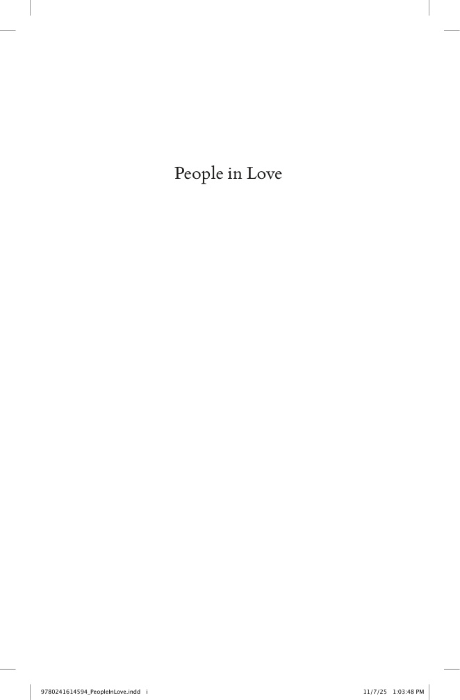 People in love Claire daverley Kitap Kapağı