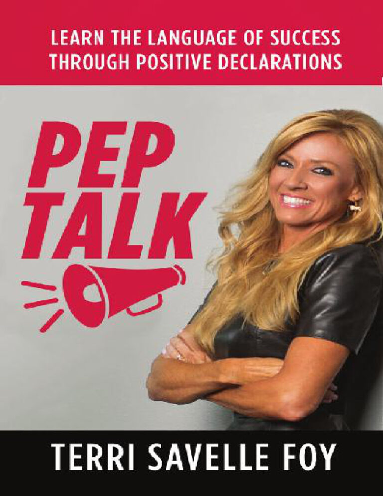 Pep Talk terri savelle Kitap Kapağı