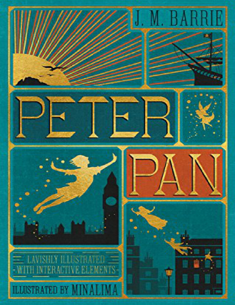Peter Pan MinaLima Kitap Kapağı