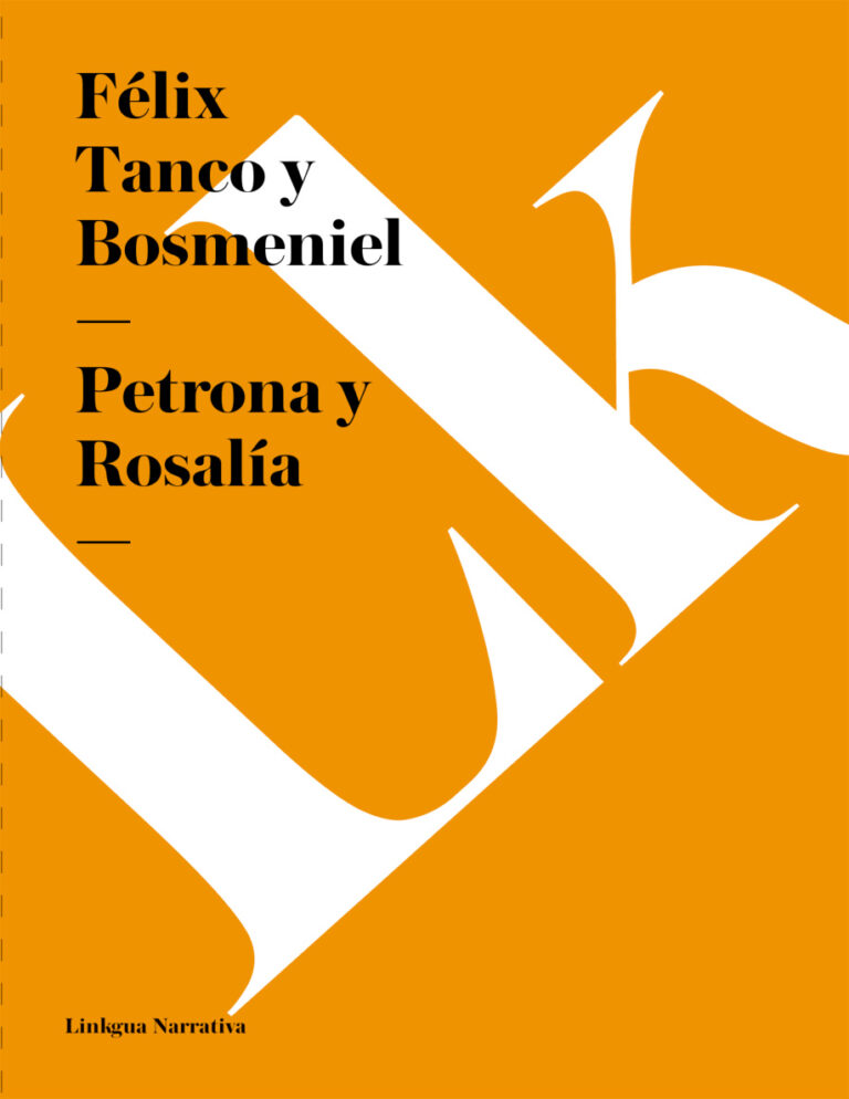 Petrona y Rosalia Spanish Edition Felix Tanco y Bosmeniel Kitap Kapağı