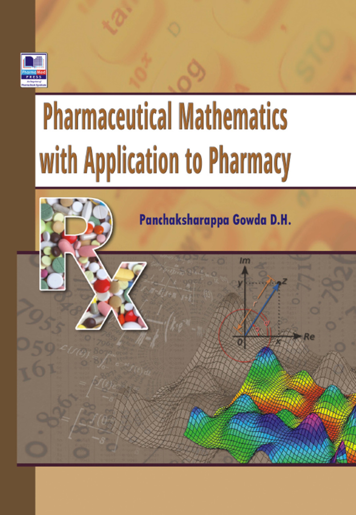 Pharmaceutical mathematics with applications to pharmacy Panchaksharappa Gowda Kitap Kapağı