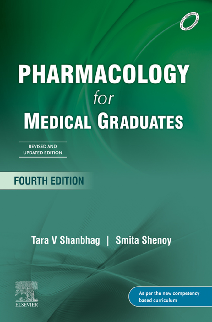 Pharmacology for Medical Graduates, 4th Updated Edition Tara Shanbhag Kitap Kapağı