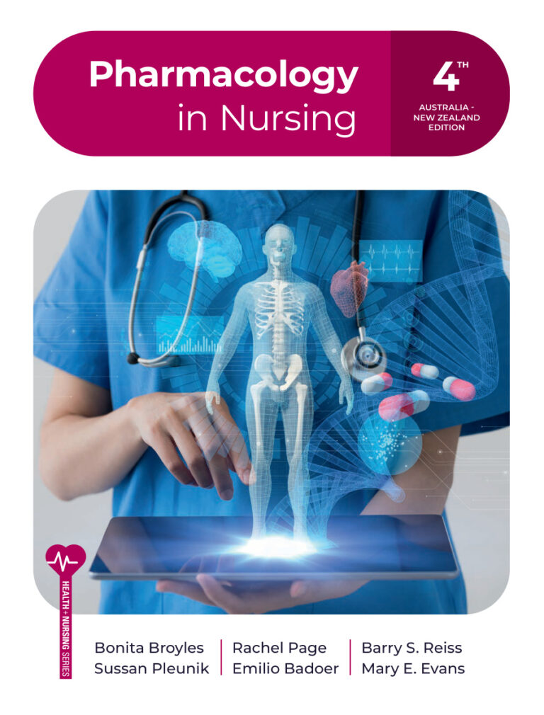 Pharmacology in nursing by Bonita E Broyles Kitap Kapağı