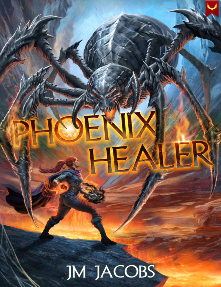 Phoenix Healer 1 JM Jacobs Kitap Kapağı