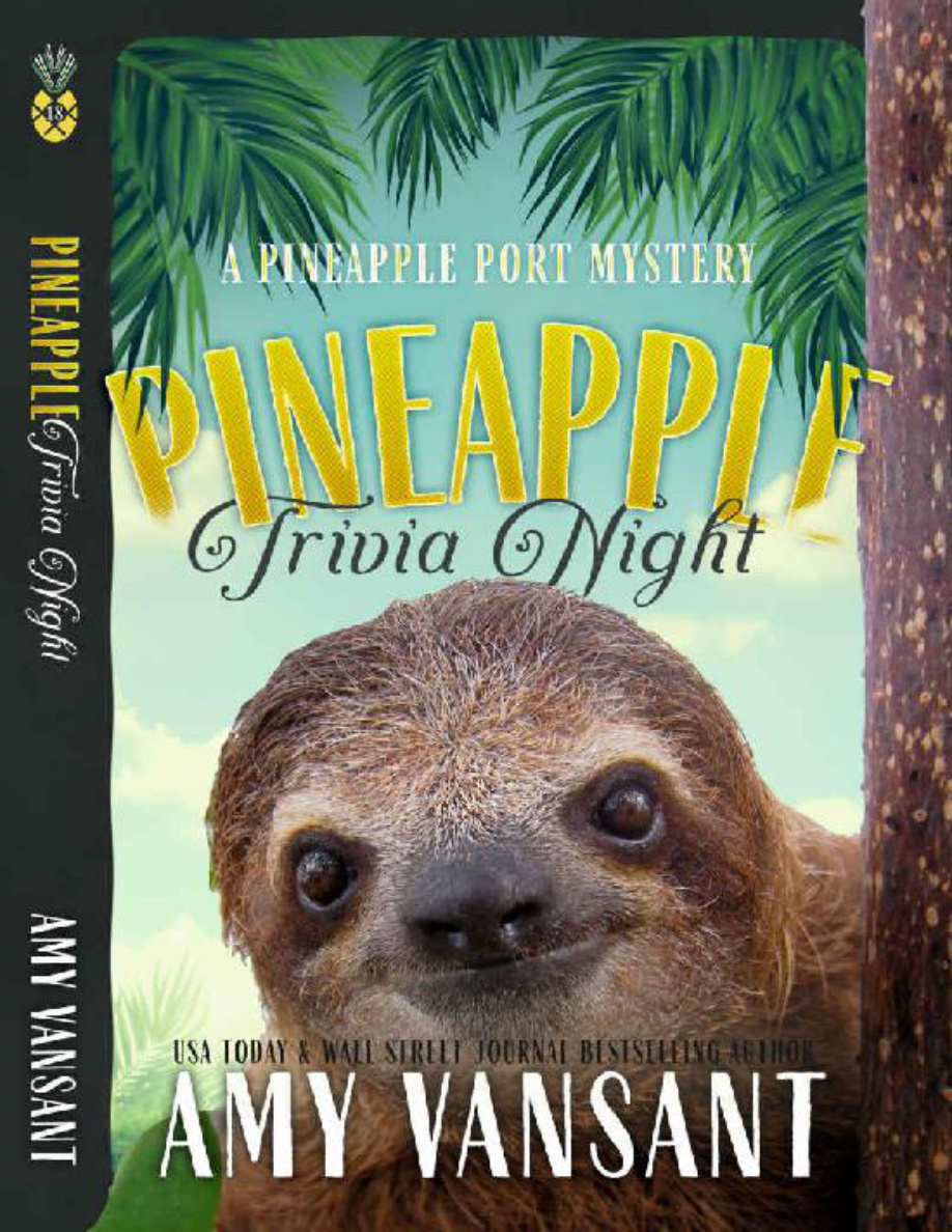 Pineapple Trivia Night Amy Vansant Kitap Kapağı