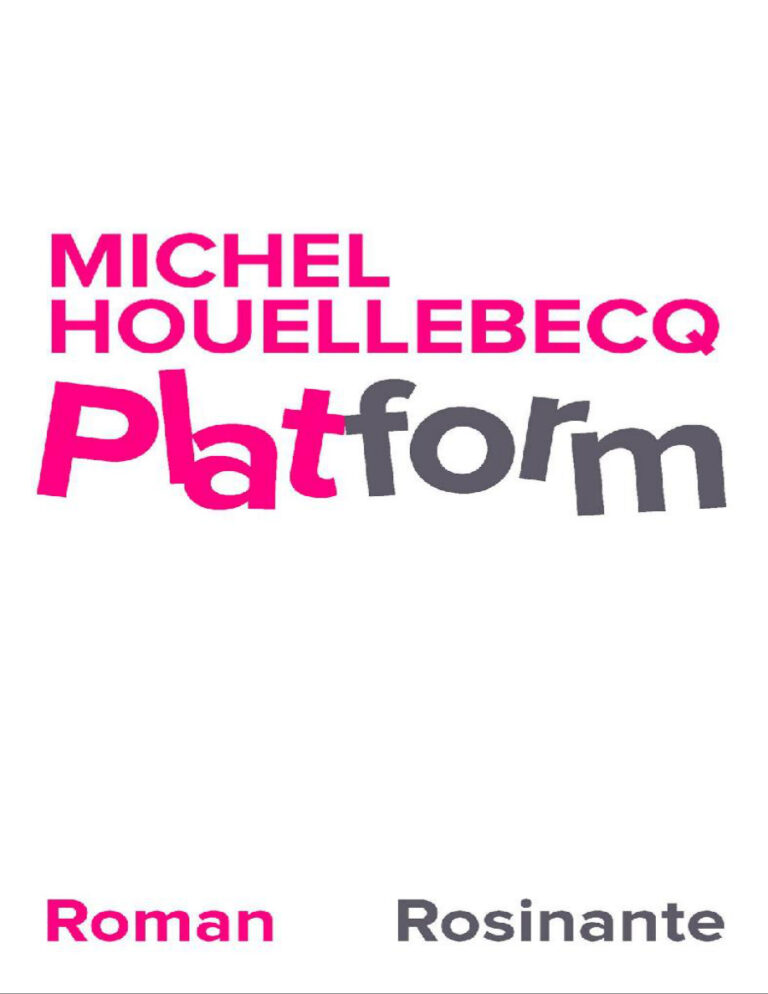 Platform Danish Edition Michel Houellebecq Kitap Kapağı