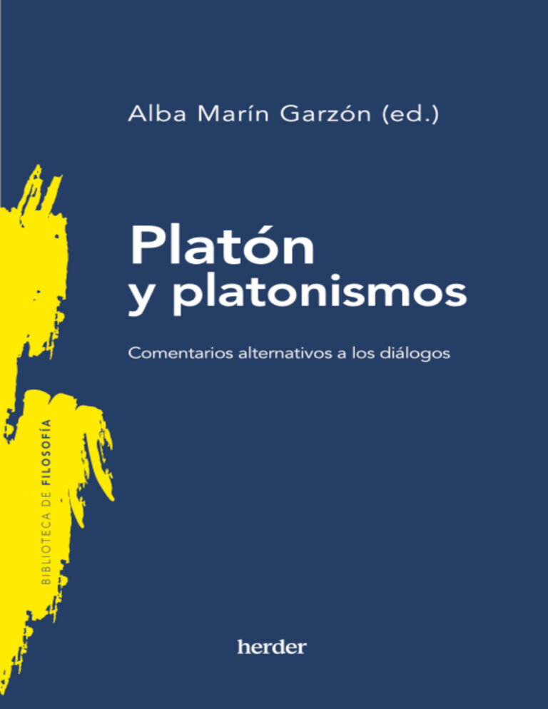 Platon y platonismos Spanish Edition VV AA Kitap Kapağı