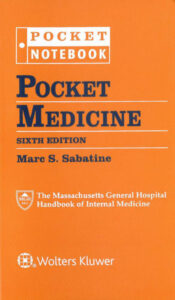 Pocket Medicine The Massachusetts General Hospital Handbook of Internal Kitap Kapağı