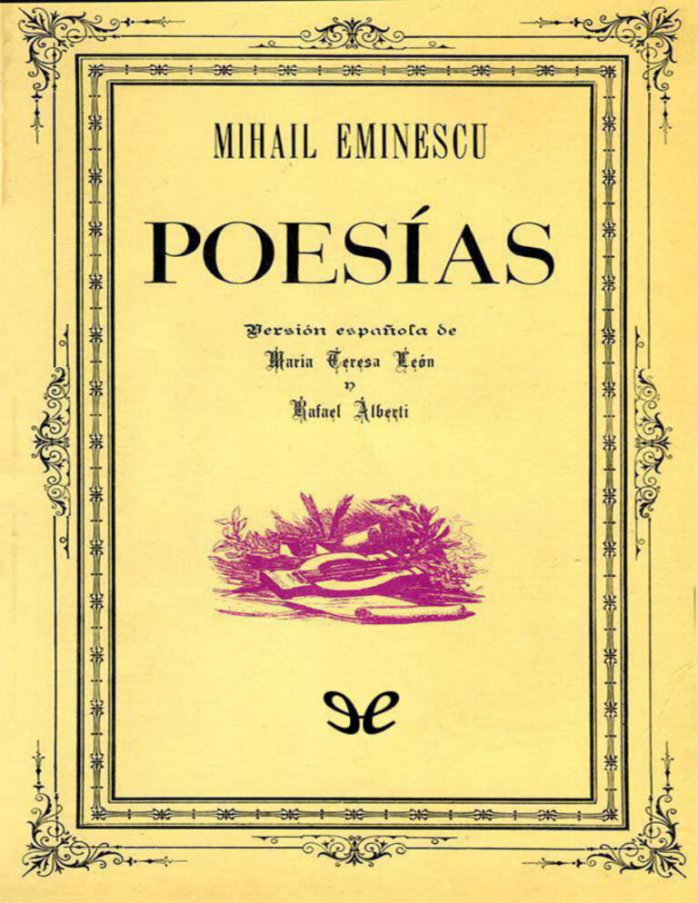 Poesias Spanish Edition Mihai Eminescu Kitap Kapağı