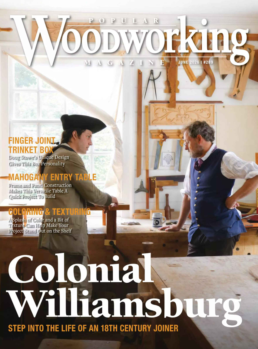 Popular Woodworking Issue 289 June 2026 PDF Download