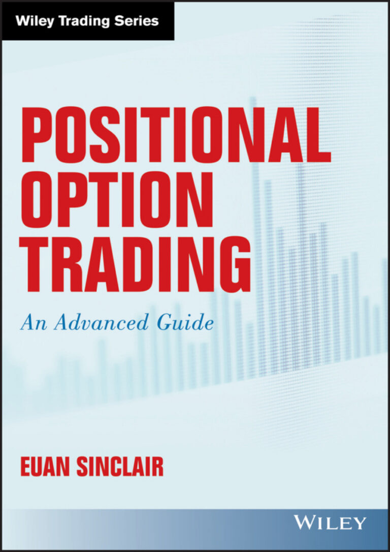 Positional Option Trading An Advanced Guide Euan Sinclair Kitap Kapağı