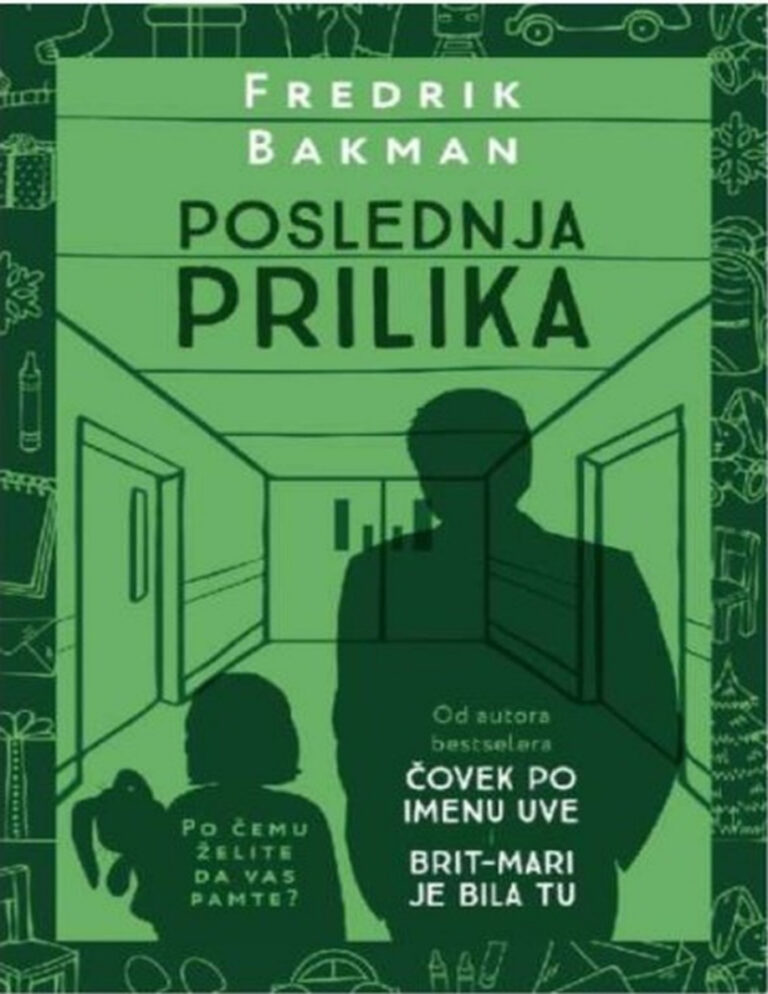 Poslednja prilika Serbian Edition Fredrik Bakman Kitap Kapağı