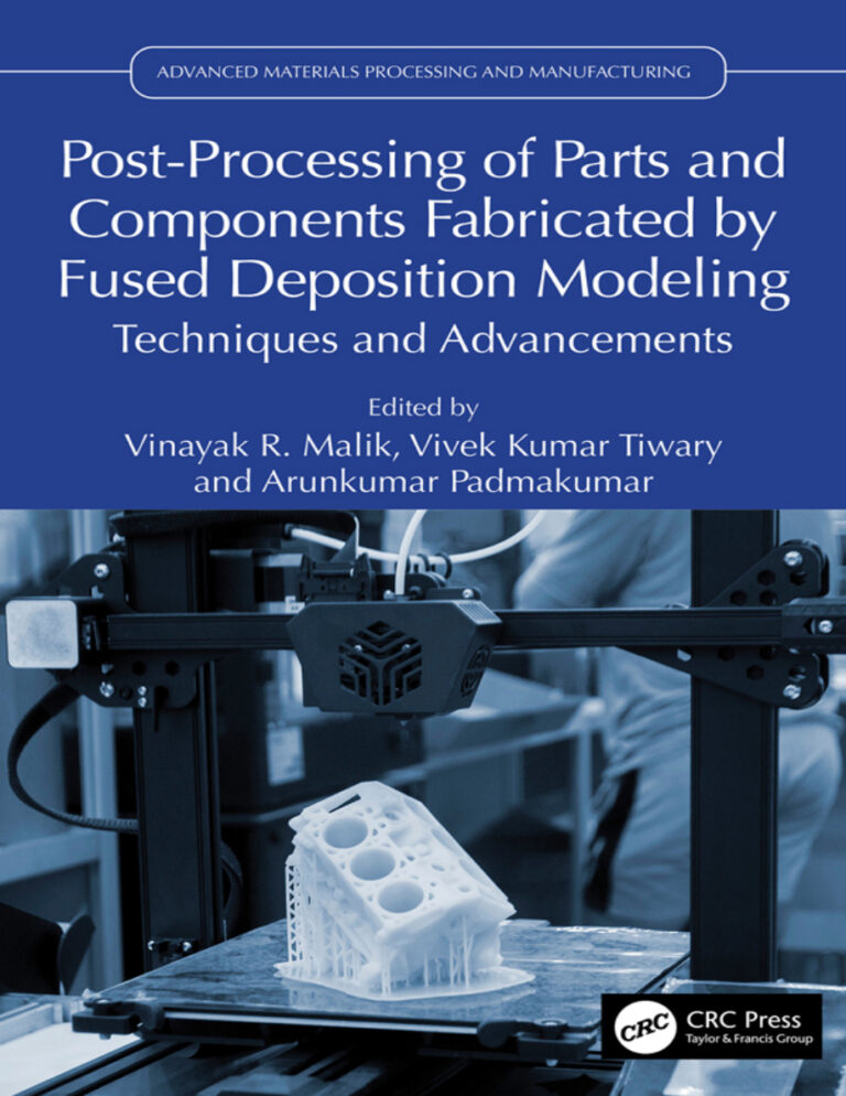 Post processing of Parts and Components Vinayak R Malik Kitap Kapağı